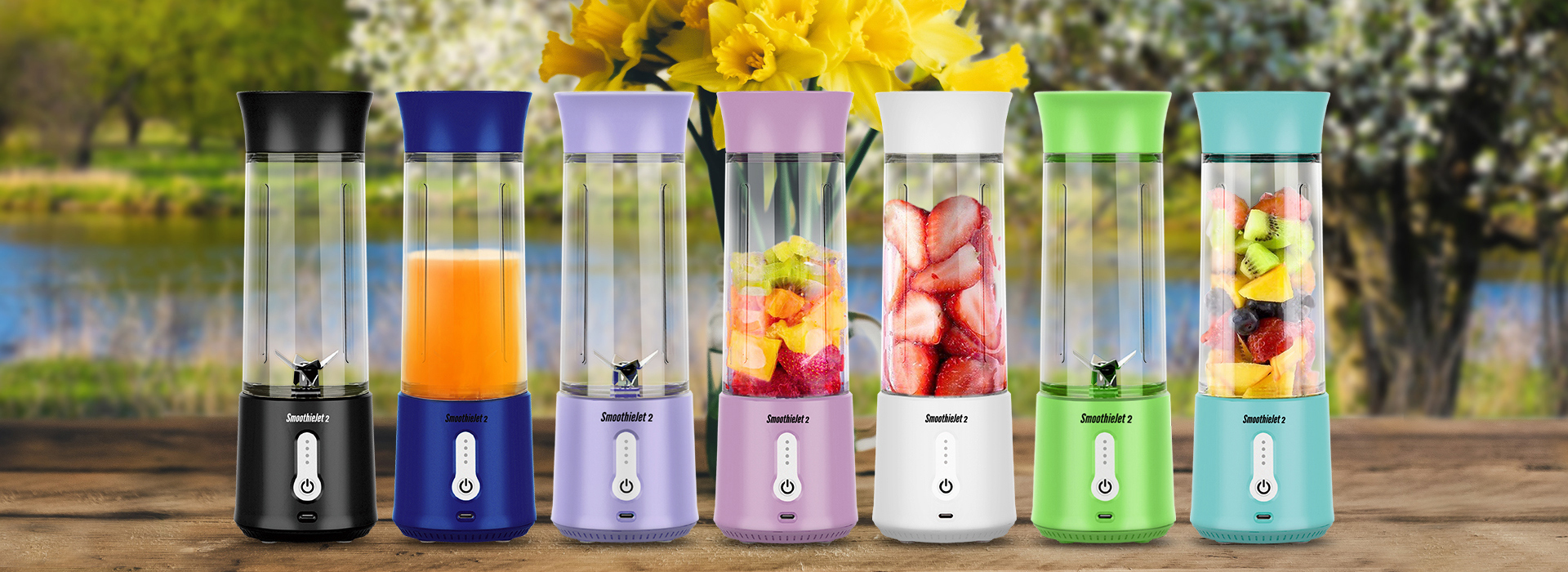 prenosny usb smoothie mixér s objemom 500 ml