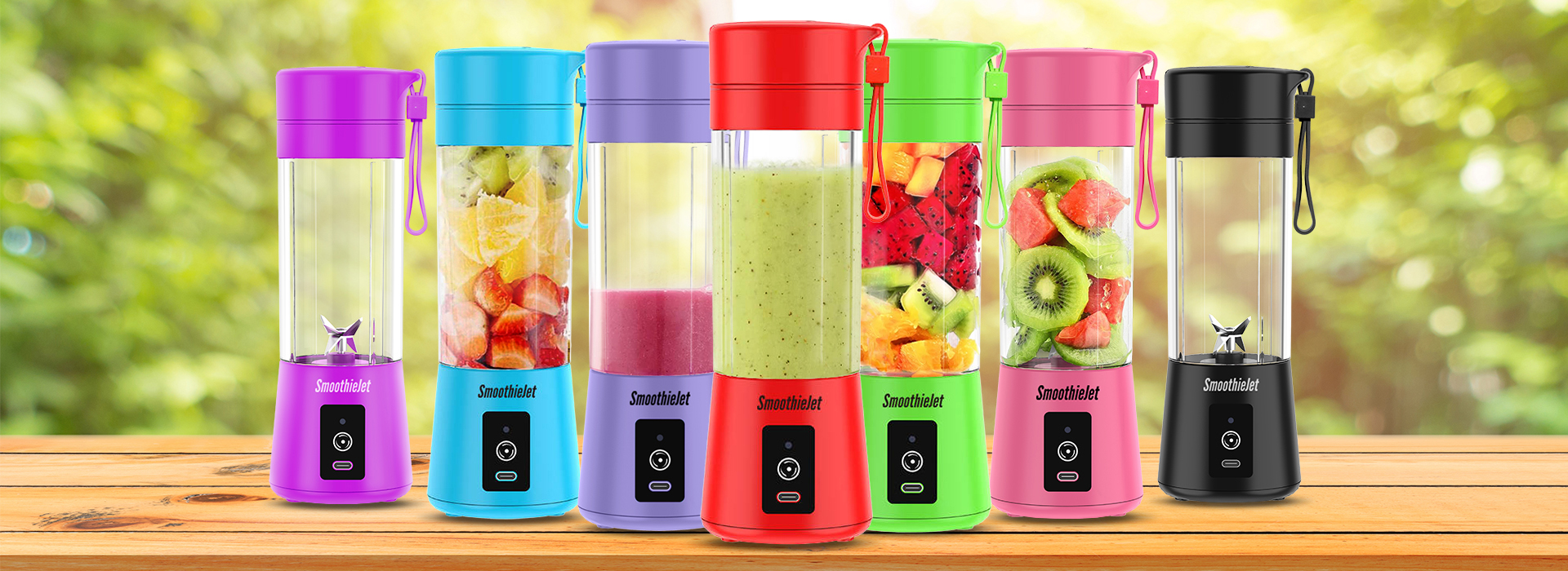 prenosny usb smoothie mixer s objemom 380 ml