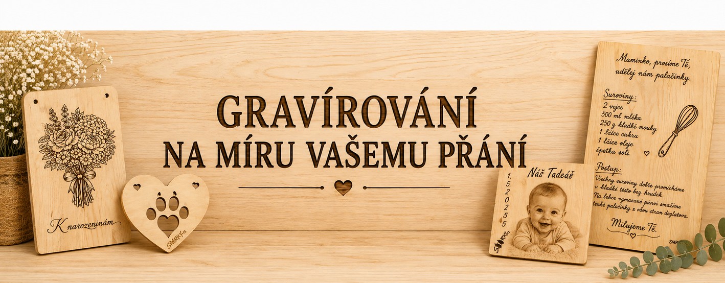gravírování na míru