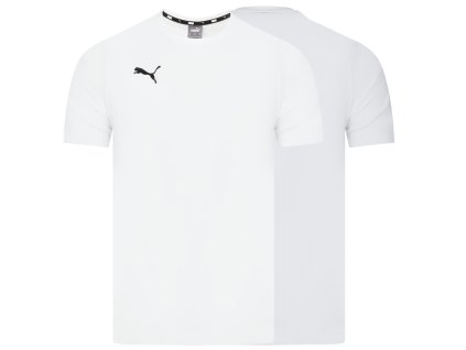 Pánské Puma teamGOAL 23 Casuals Tee White - ÚPLNÝ DOPRODEJ