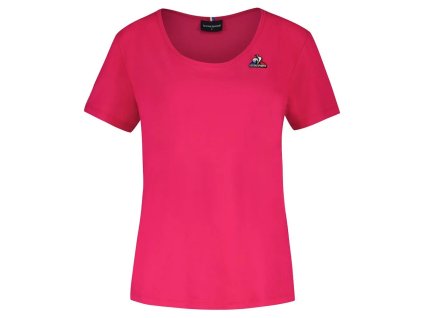 Dámské triko Le Coq Sportif Ess Tee Ss No. 1 W Love Potion  -  ÚPLNÝ DOPRODEJ