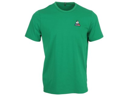 Pánské LE COQ SPORTIF Ess Tee Ss No.4 Mwert Forez VELIKOST M - ÚPLNÝ DOPRODEJ