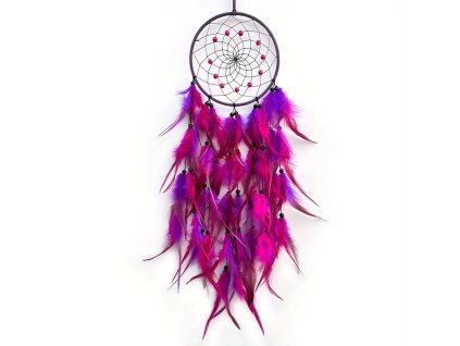 Lapač zlých snů. Nachový.  73cm