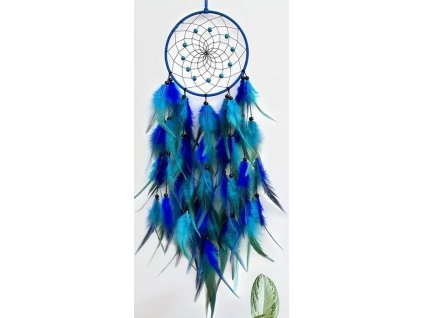 Lapač zlých snů. Modrý.  73cm