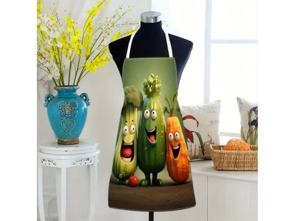 Kuchyňská zástěra Zelenina