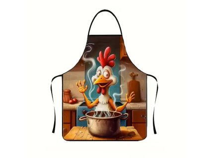 Kuchyňská zástěra Kohout