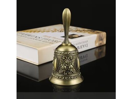 Mosazný zvoneček do ruky