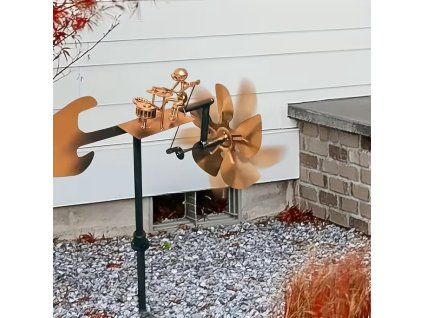 Zahradní větrník Bubeník - zápich