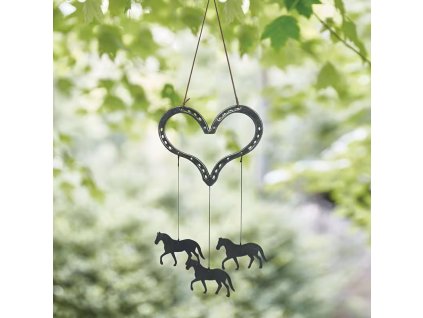 Kovová zvonkohra Tři koně