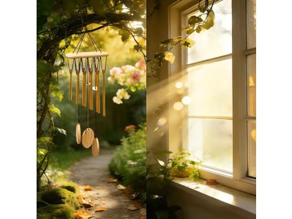 Větrná zvonkohra Kolečko