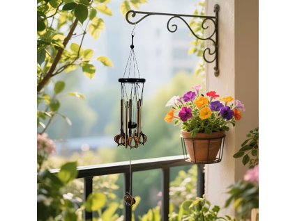 Kovová zvonkohra Ryba