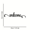 Kovový nápis Vítejte
