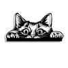 Kovový znak Překvapené kotě