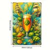 Kovová cedule  Pivo a chmel 30 x 20 cm