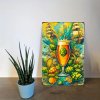 Kovová cedule  Pivo a chmel 30 x 20 cm