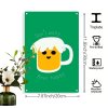 Kovová cedule DON´T WORRY BEER HAPPY  30 x 20 cm