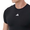 Pánské triko Adidas Techfit Short Sleeve Tee Black  -  ÚPLNÝ DOPRODEJ