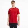 Pánské Puma TEAMGOAL 23 CASUALS TEE Red - ÚPLNÝ DOPRODEJ