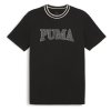 Pánské Puma Squad Graphuic Tee Black - ÚPLNÝ DOPRODEJ