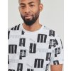Pánské Puma ESS+ LOGO LAB AOP TEE Bílá - ÚPLNÝ DOPRODEJ