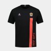 Pánské LE COQ SPORTIF OGC NICE FANWEAR tričko SS N°1 M černá/červená - ÚPLNÝ DOPRODEJ