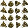 20 ks kovových zvonků 4,2 x 3,8 cm