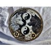 2D plechová kulatá cedule YIN YANG  Prům. 20 cm