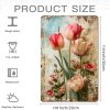 2D plechová cedule Tulipány 20 x 30 cm