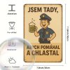 Kovová cedule Policista 30 x 20 cm
