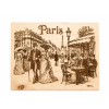 6566 1 drevena gravirovana pariz