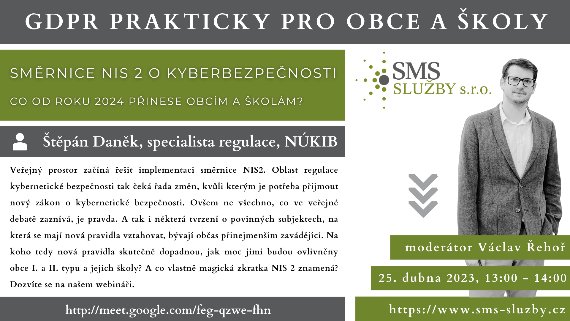 Chystáme webinář o dopadech směrnice NIS 2 na obce a školy