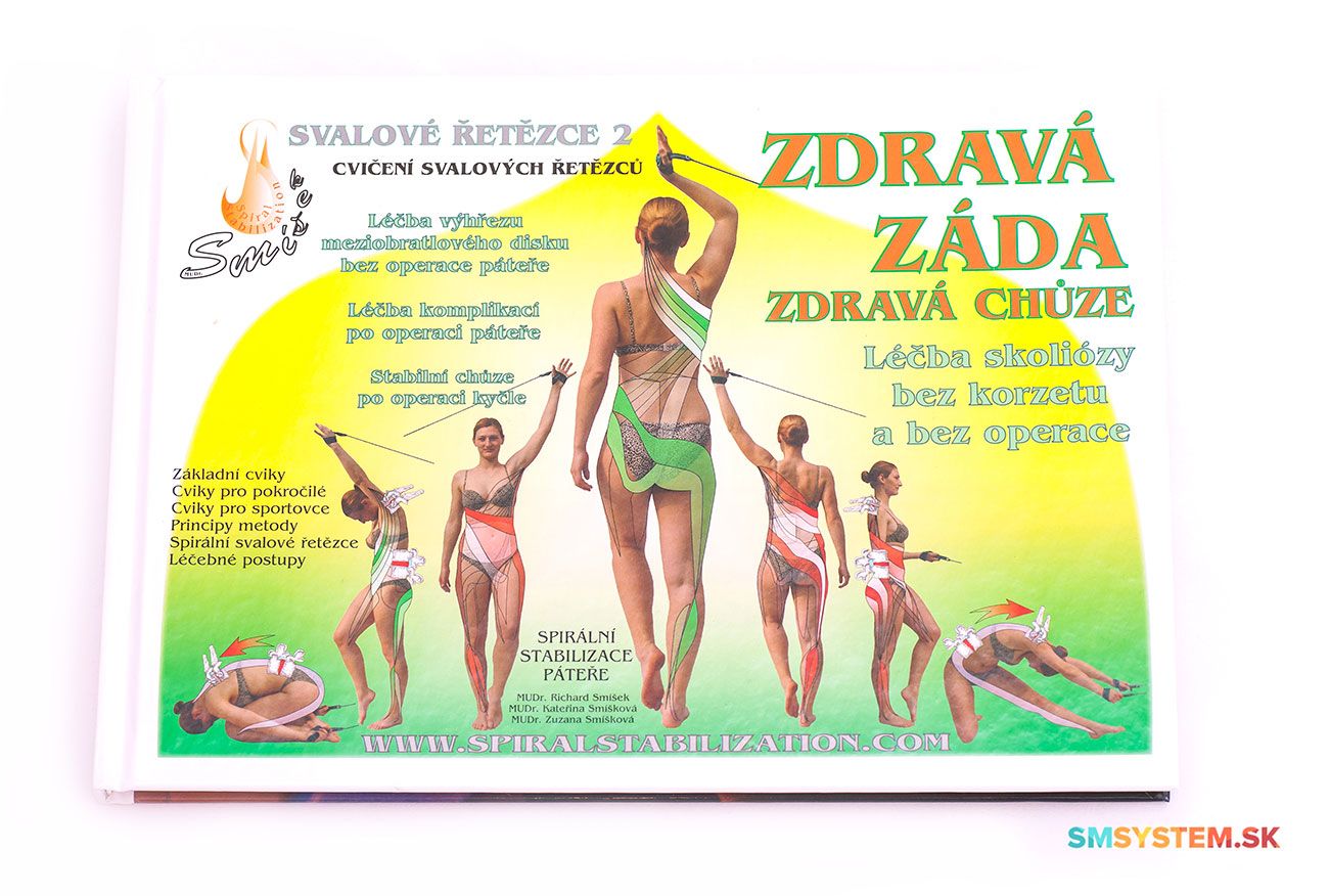 SM systém Kniha Zdravá záda - MUDr. Smíšek