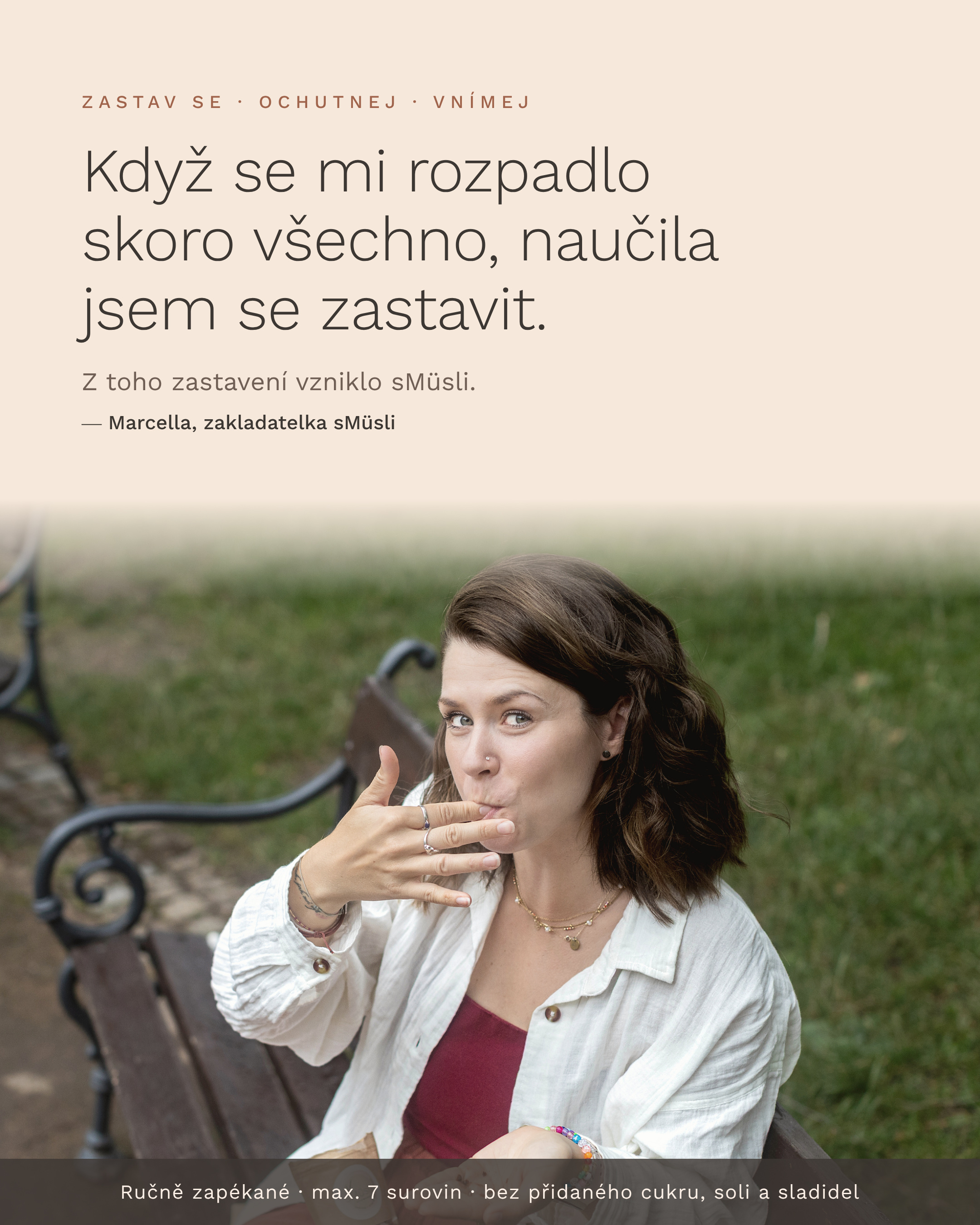 Jediné musli, které dává smysl Smusli
