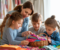 Technika smyčkování pro děti: Vytvářejte společně s rodinou