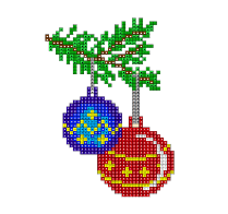 Vánoční koule | Vzor