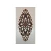 Filigrán kovový 80x35 mm v barvách: bronz a měď