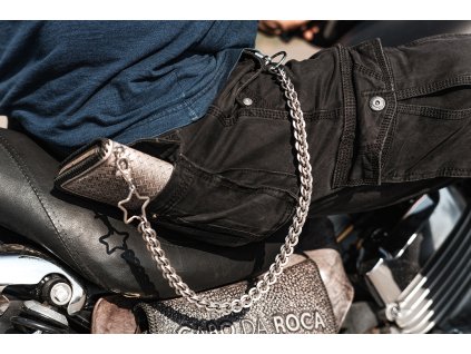Ručně pletený řetěz z nerezové oceli – stylové spojení síly a elegance