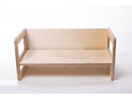 Dřevěná variabilní lavice