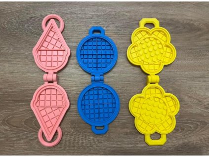 Vaflovače - různé tvary