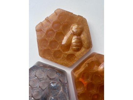 Pryskyřice Medová plástev se včelkou