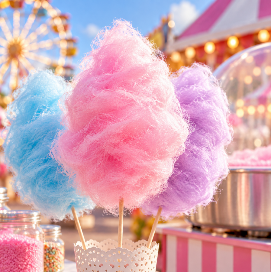 🍭 Cukrová vata: sladký vynález, za kterým stál zubař