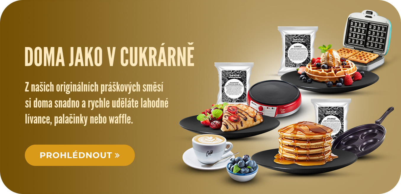 Palacinky, waffle, livance