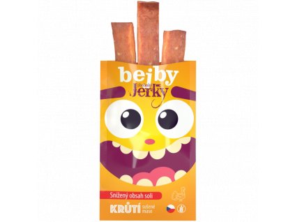 Sušené krůtí maso - Jihočeské Jerky natur Bejby 20 g