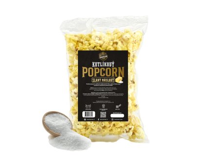 popcorn slany maslovy NEW etiketa
