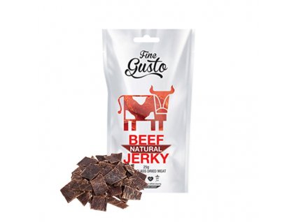 Sušené hovězí maso - Jerky natural 25 g