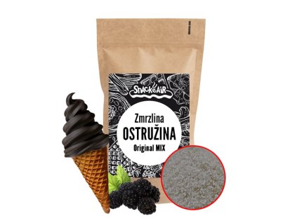 Zmrzlina černá ostružina směs 400 g