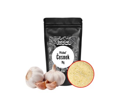 cesnek obal s etiketou black 70g