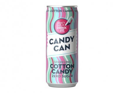 Candy Can Cotton Candy ovocná limonáda bez cukru 330 ml