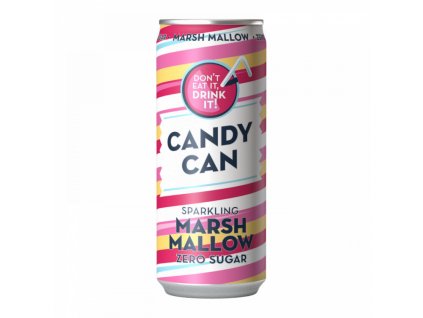 Candy Can Marshmallow ovocná limonáda bez cukru 330 ml