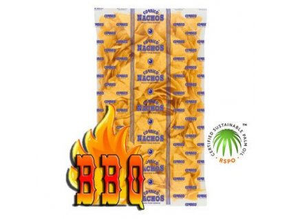 Nachos original chipsy BBQ 495 g